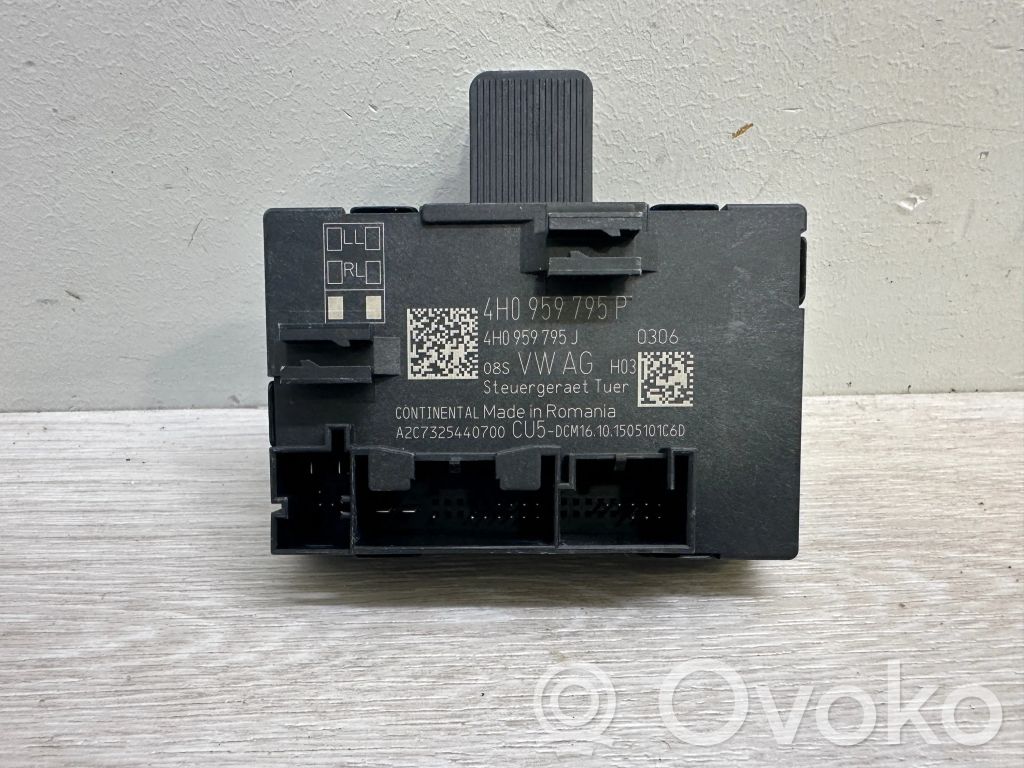 Unité de commande module de porte   4H0959795P,4H0959795J,A2C7325440700