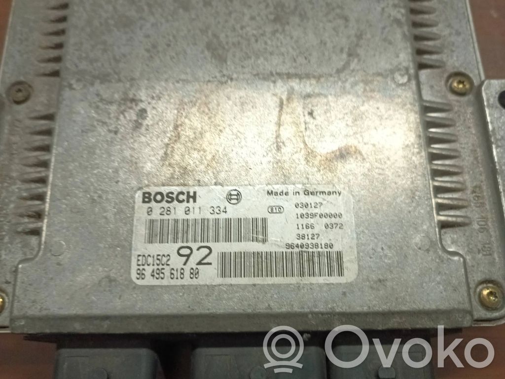 Unidad de control/módulo del motor   0281011334