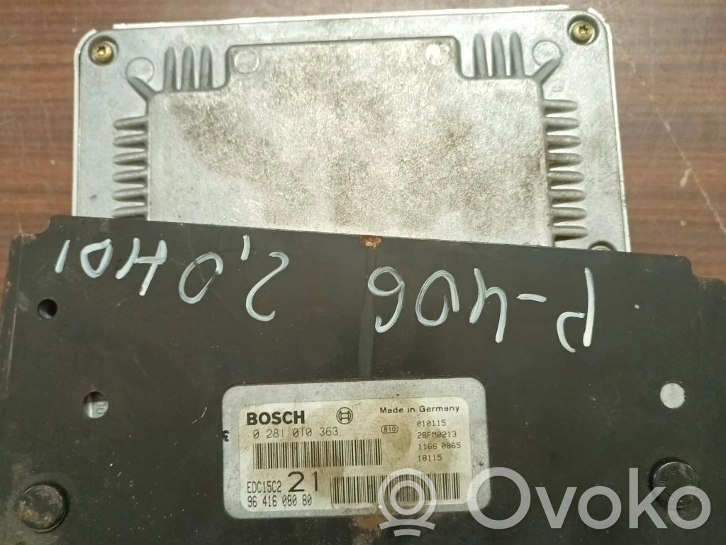 Peugeot 406 Engine control unit/module 