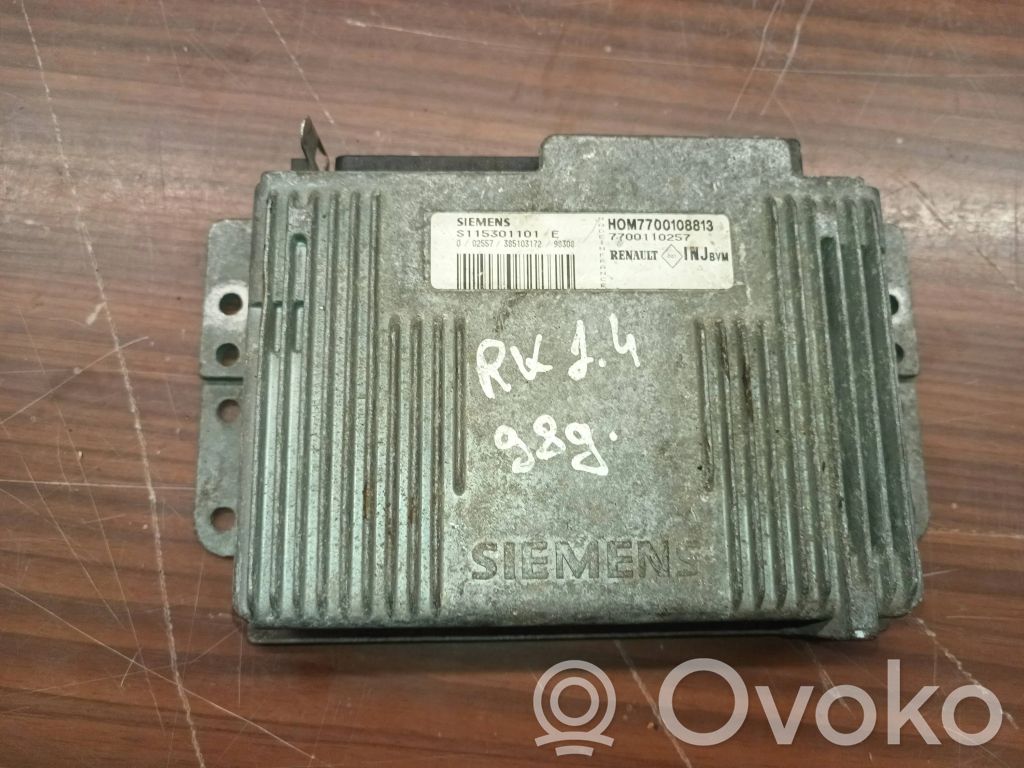 Renault Kangoo I Engine control unit/module 