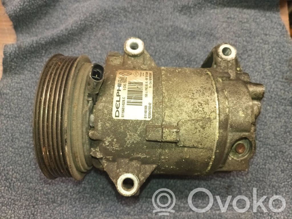Renault Megane II Air conditioning (A/C) compressor (pump) 