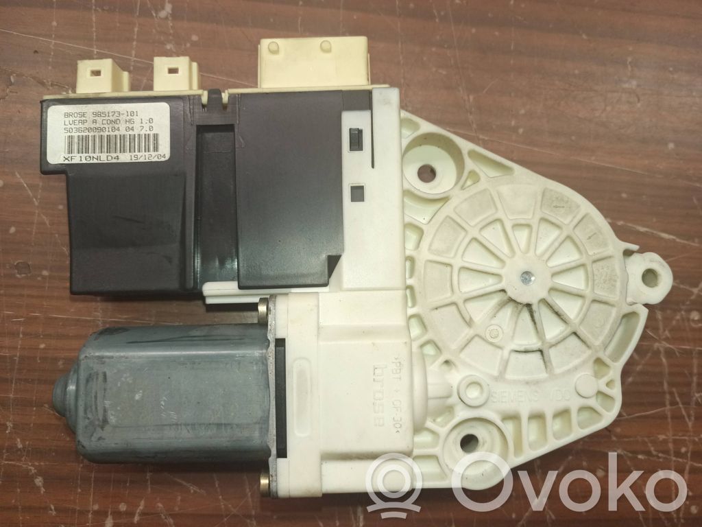 Front door window regulator motor   985173101,503620090104