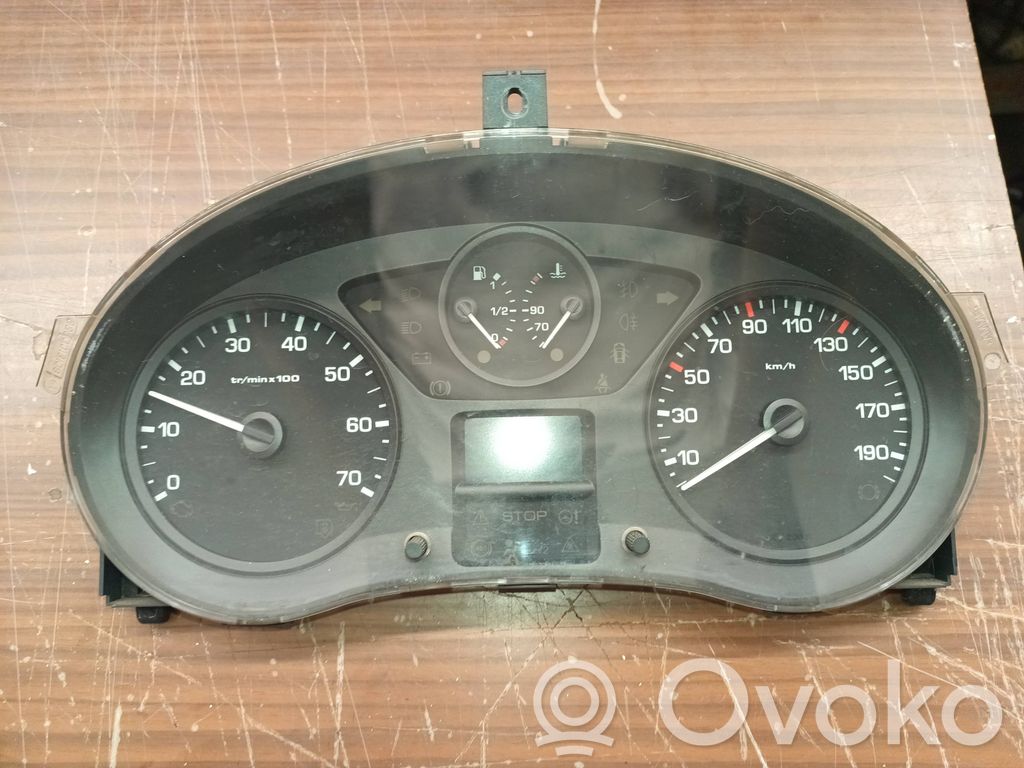 Citroen Jumpy Speedometer (instrument cluster) 
