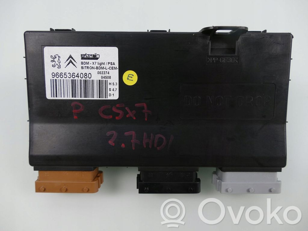 Citroen C5 Seat control module 