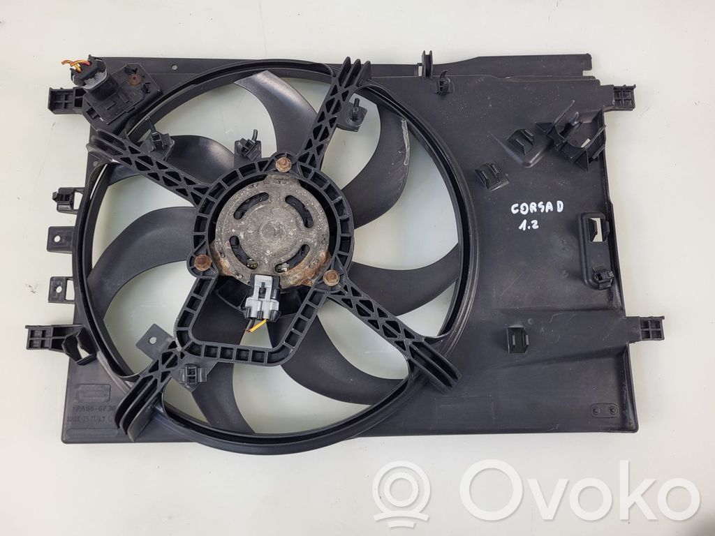 Elektrisks radiatoru ventilators
