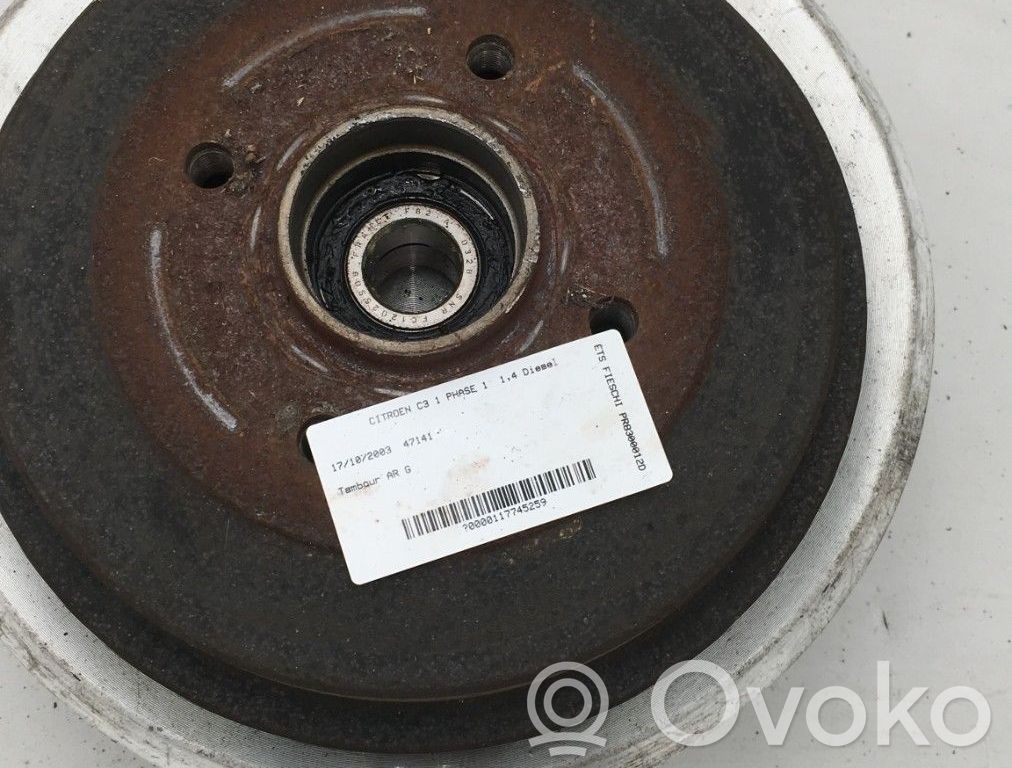 Citroen C3 Tambur frână (spate) 