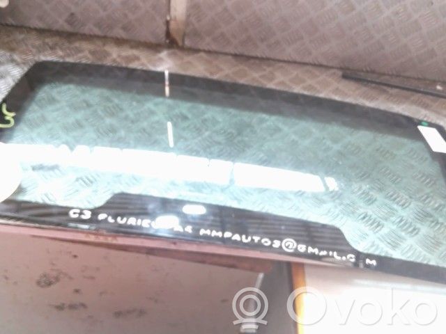 Citroen C3 Pluriel Rear windscreen/windshield window 