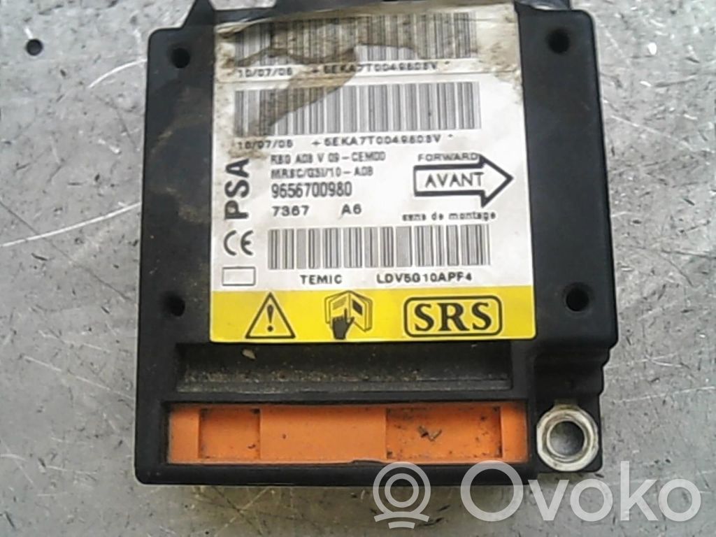 Peugeot 1007 Airbag control unit/module 