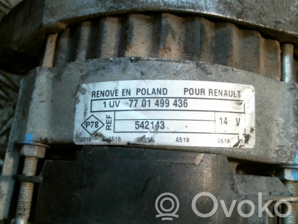Renault Clio I Ģenerators 