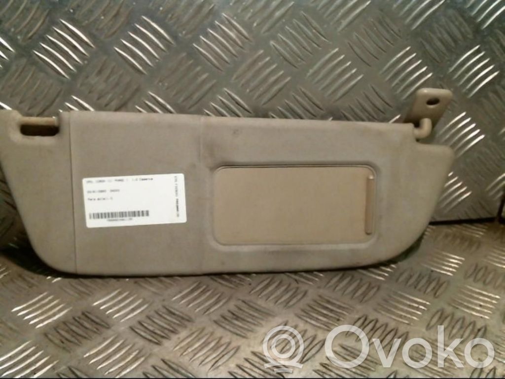 Opel Corsa C Sun visor 