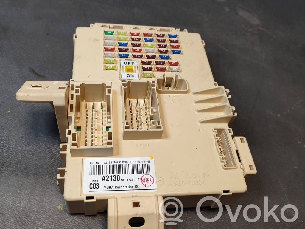 Drošinātāju bloks   91950A2130