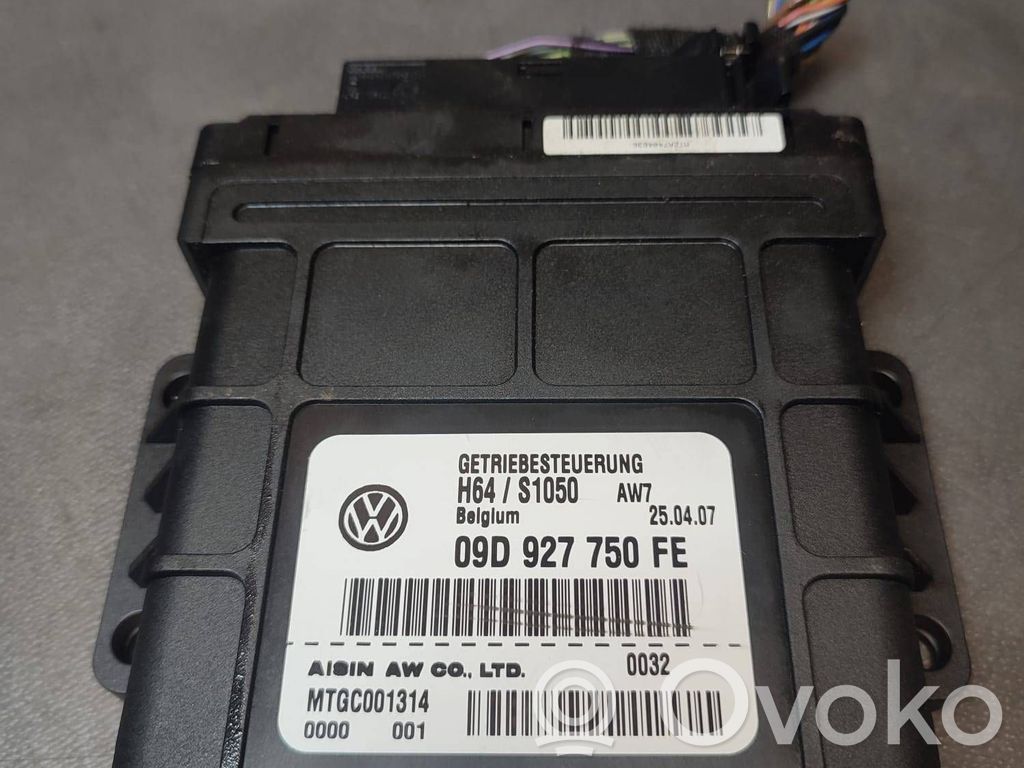 Gearbox control unit/module   09D927750FE