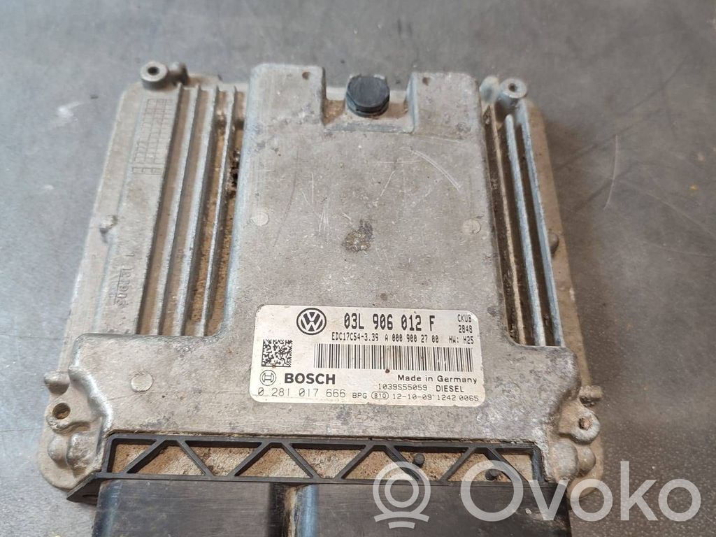 Volkswagen Crafter Engine control unit/module 