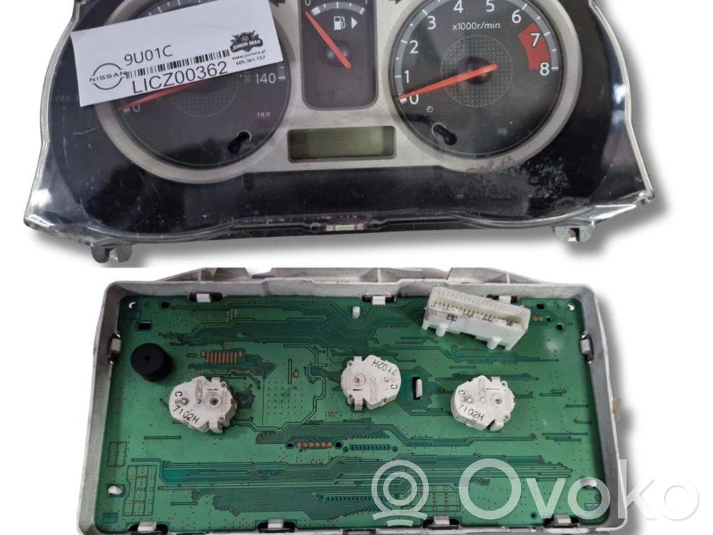 Nissan Note (E11) Speedometer (instrument cluster) 