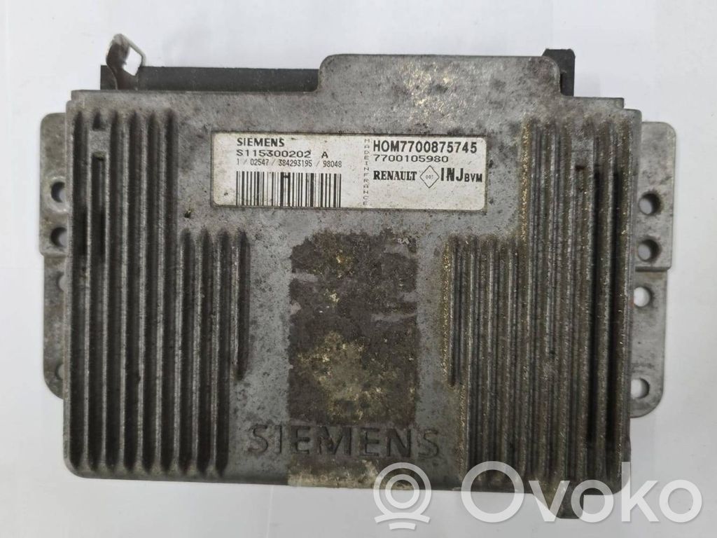 Renault Megane I Engine control unit/module 