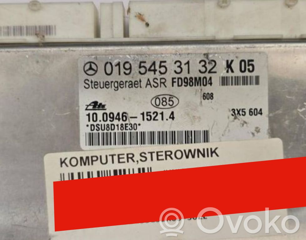 Mercedes-Benz CLK A208 C208 ABS control unit/module 