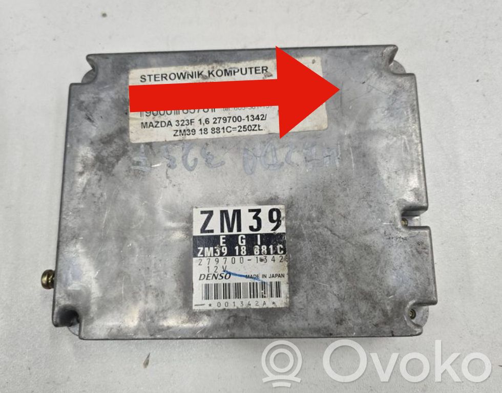 Mazda 323 F Engine control unit/module 