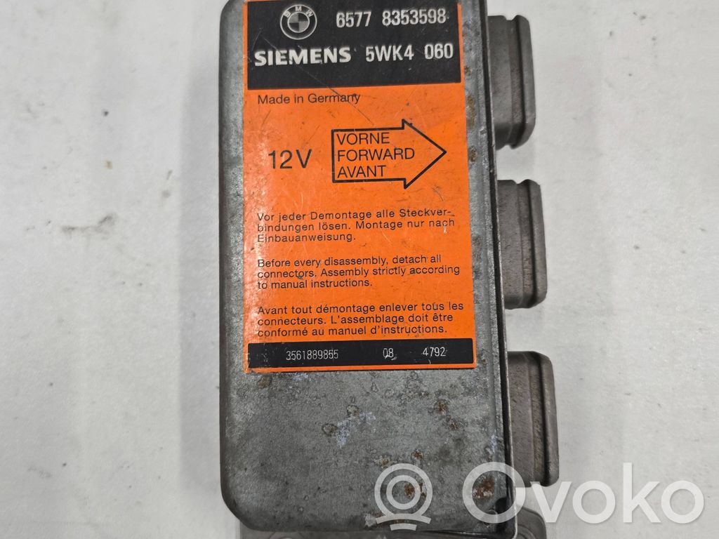 BMW 3 E36 Airbag control unit/module 