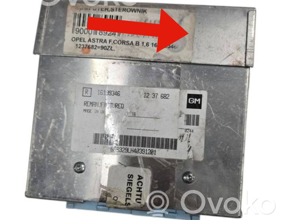 Opel Astra F Engine control unit/module 