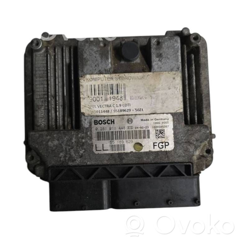Opel Vectra C Engine control unit/module 
