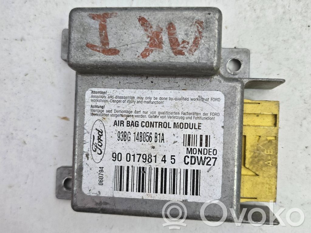 Ford Mondeo Mk III Airbag control unit/module 
