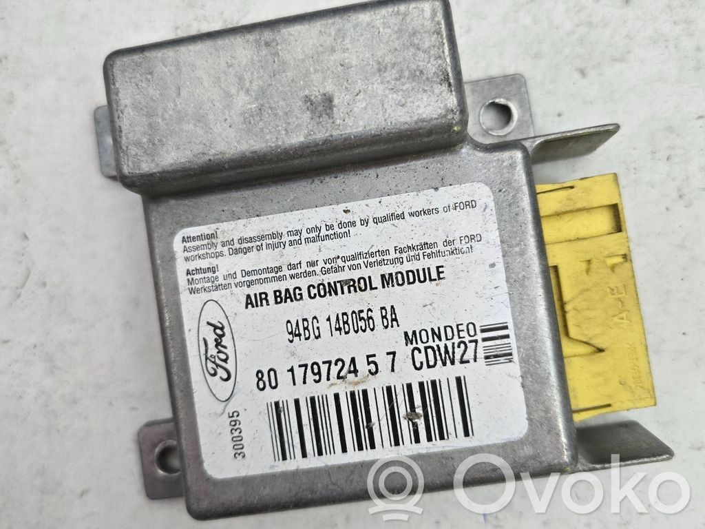 Ford Mondeo MK I Airbag control unit/module 