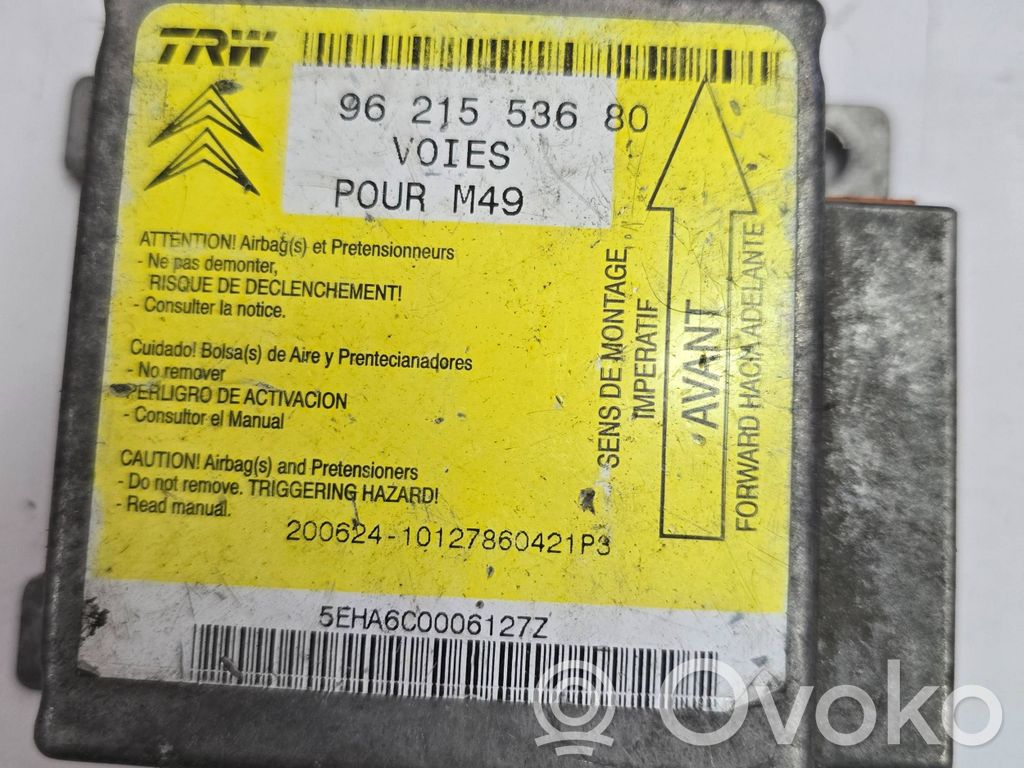Citroen Berlingo Airbag control unit/module 