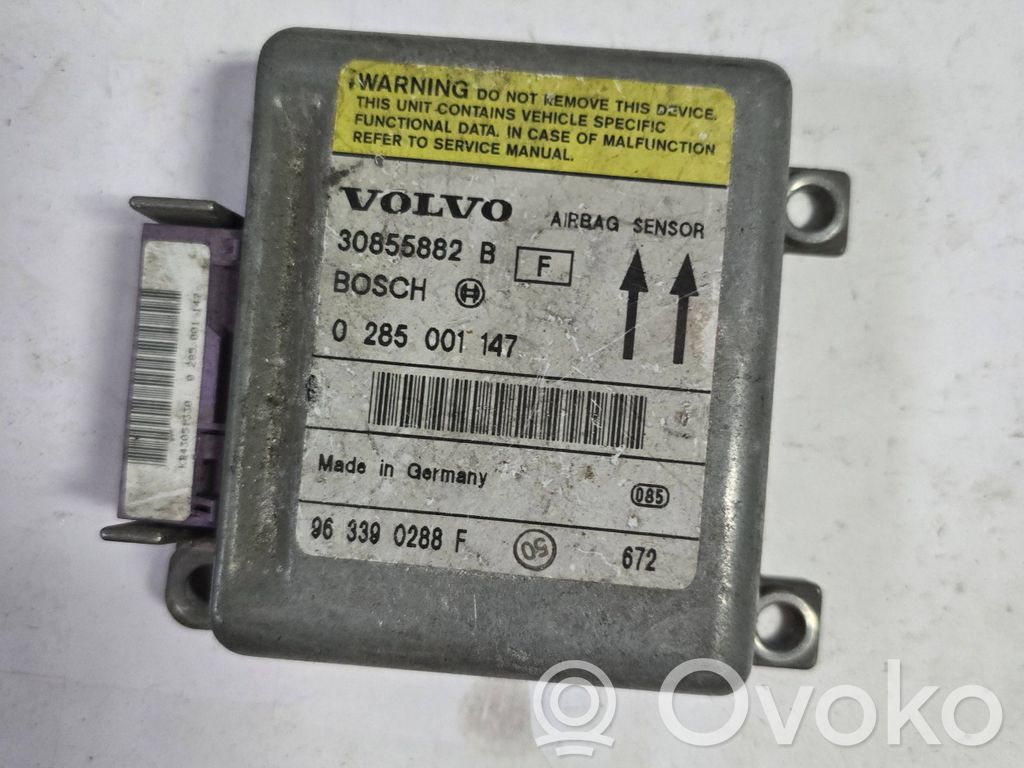 Airbag control unit/module   30855882,0285001147,963390288F