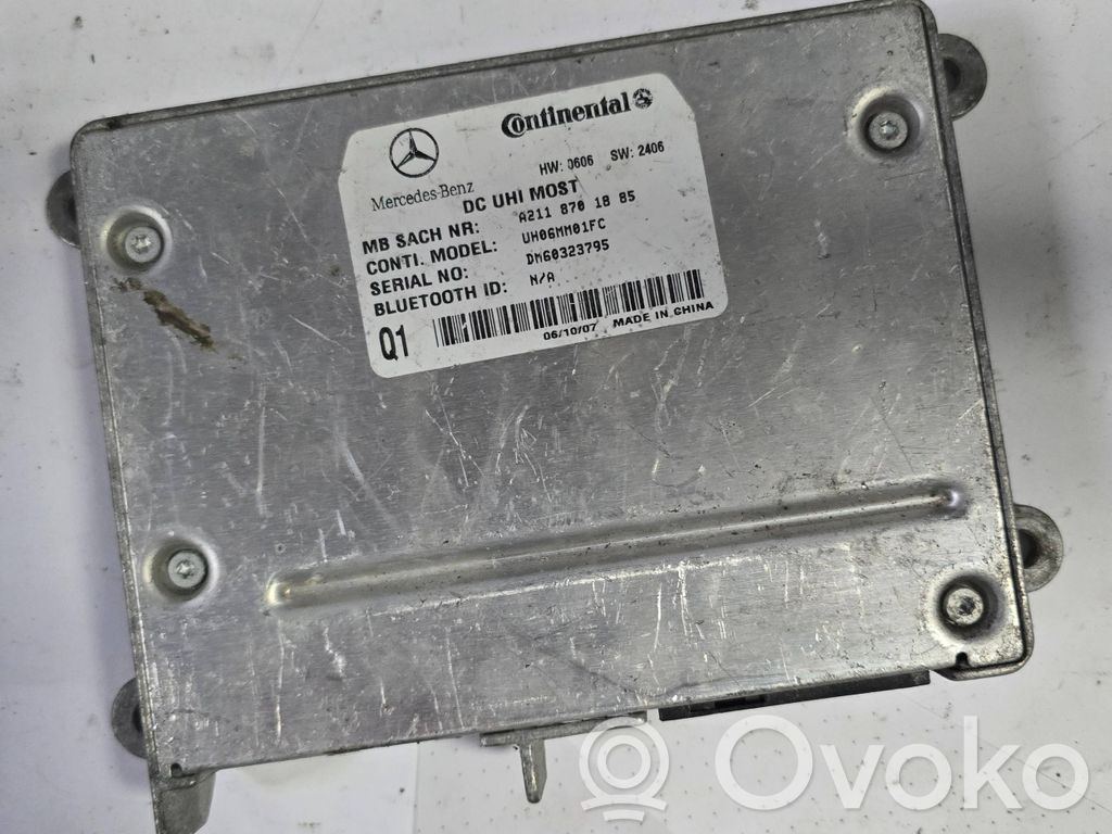 Mercedes-Benz ML W164 Moduł / Sterownik Bluetooth 