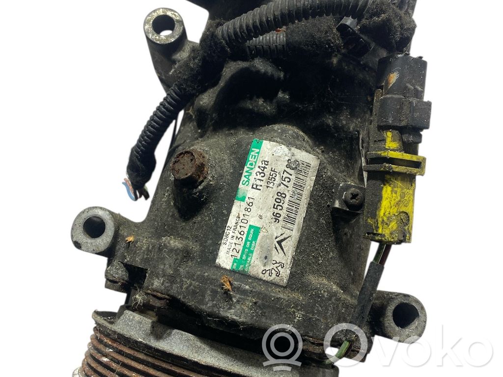 Peugeot 307 Klimakompressor Pumpe 