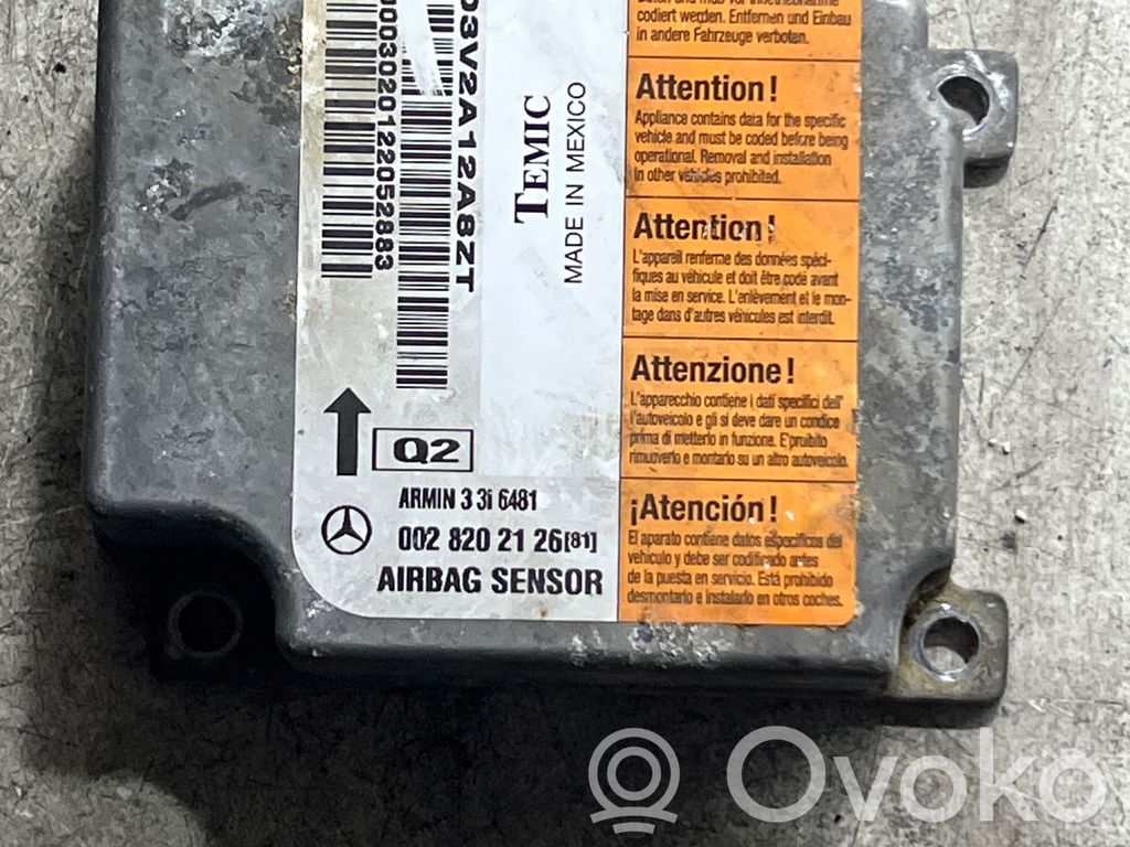 Mercedes-Benz E W210 Airbag control unit/module 