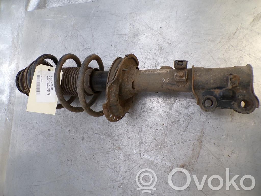 KIA Rio Front shock absorber with coil spring 