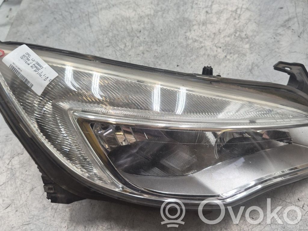 Opel Astra J Phare frontale 
