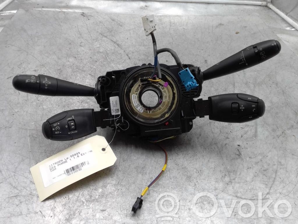 Citroen DS3 Wiper turn signal indicator stalk/switch 