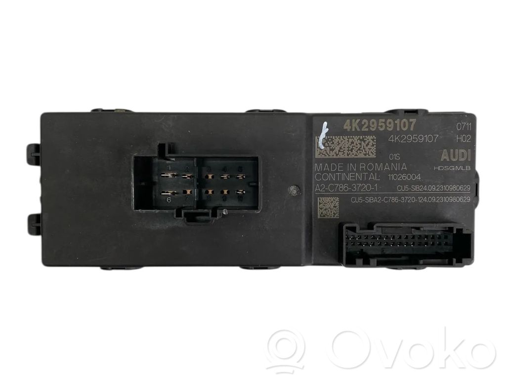 Audi E-tron GT Tailgate/trunk control unit/module 