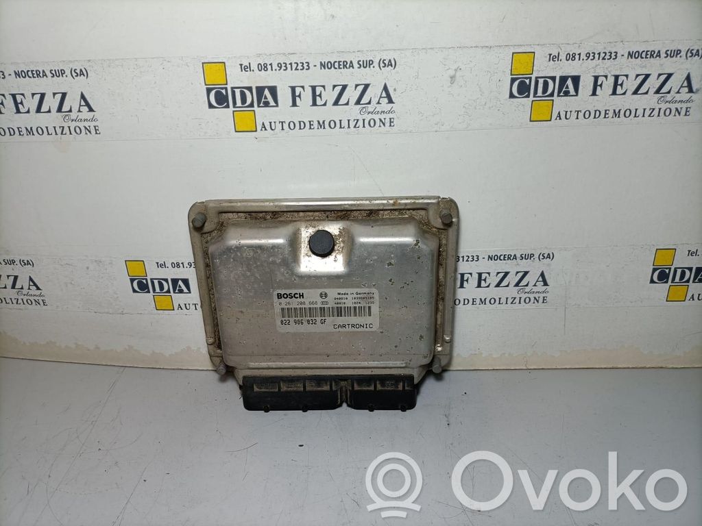 Engine control unit/module   0261208668,022906032GF,0261208668