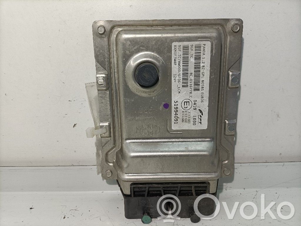 Fiat Panda III Engine control unit/module 