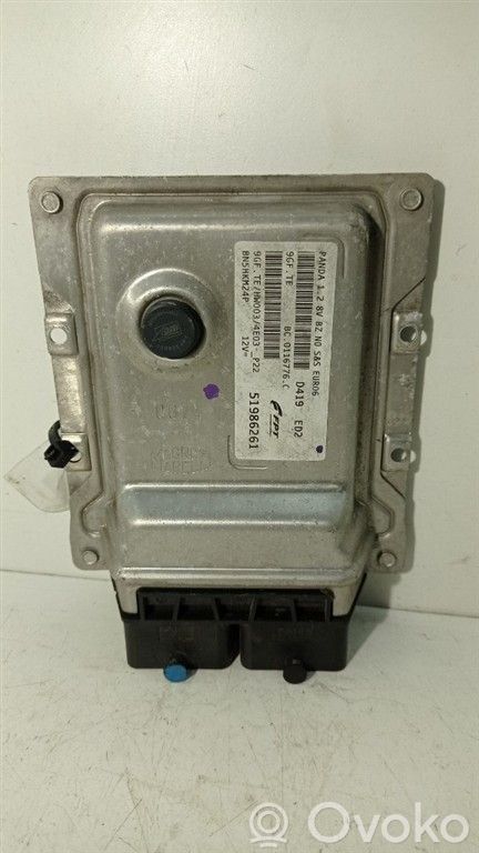 Fiat Panda III Engine control unit/module 