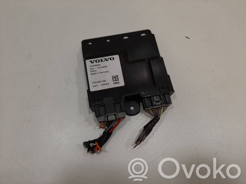 Tailgate/trunk control unit/module   31419058,31676024,C81045102