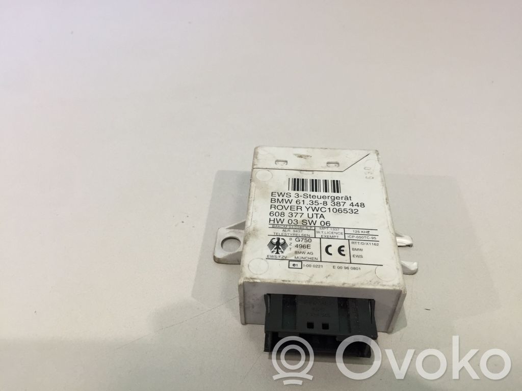 BMW 5 E39 Centralina/modulo immobilizzatore 