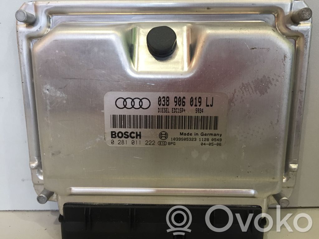 Audi A4 S4 B6 8E 8H Unidad de control/módulo del motor 