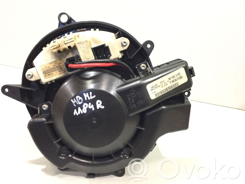 Mercedes-Benz ML W166 Wentylator nawiewu / Dmuchawa 
