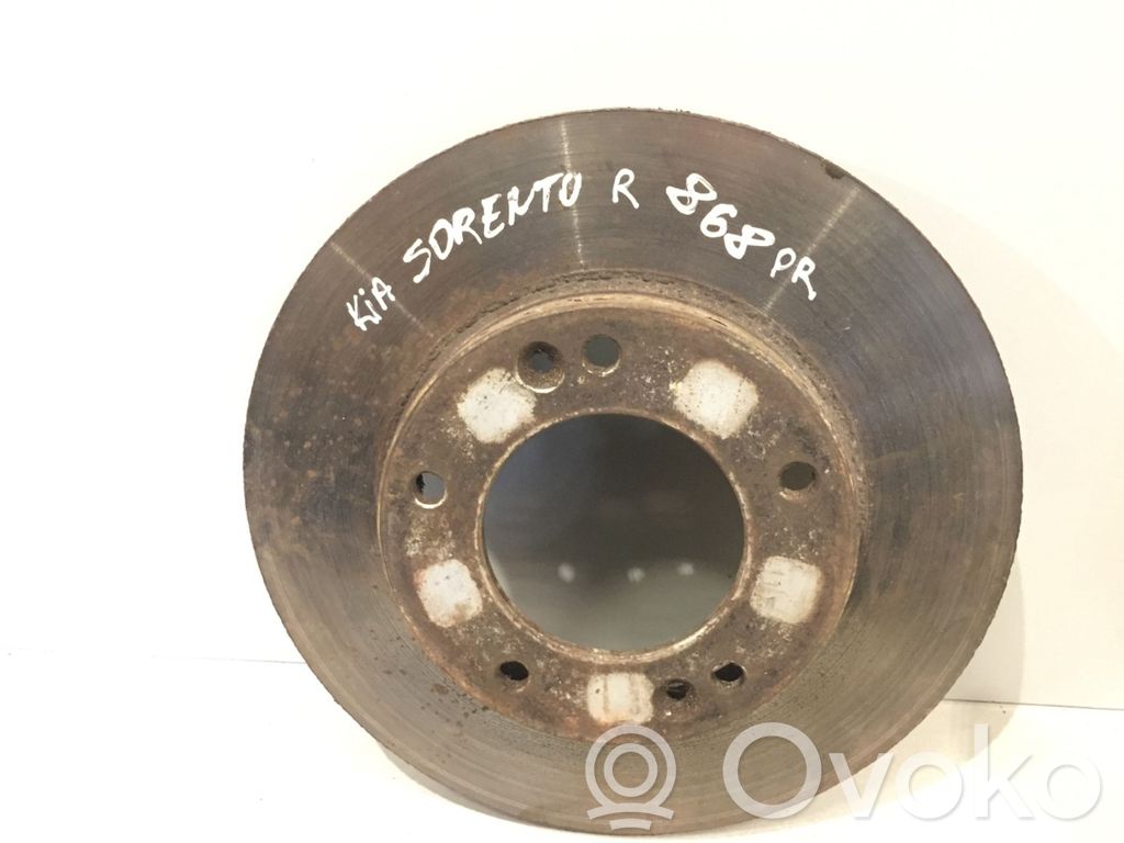 Front brake disc