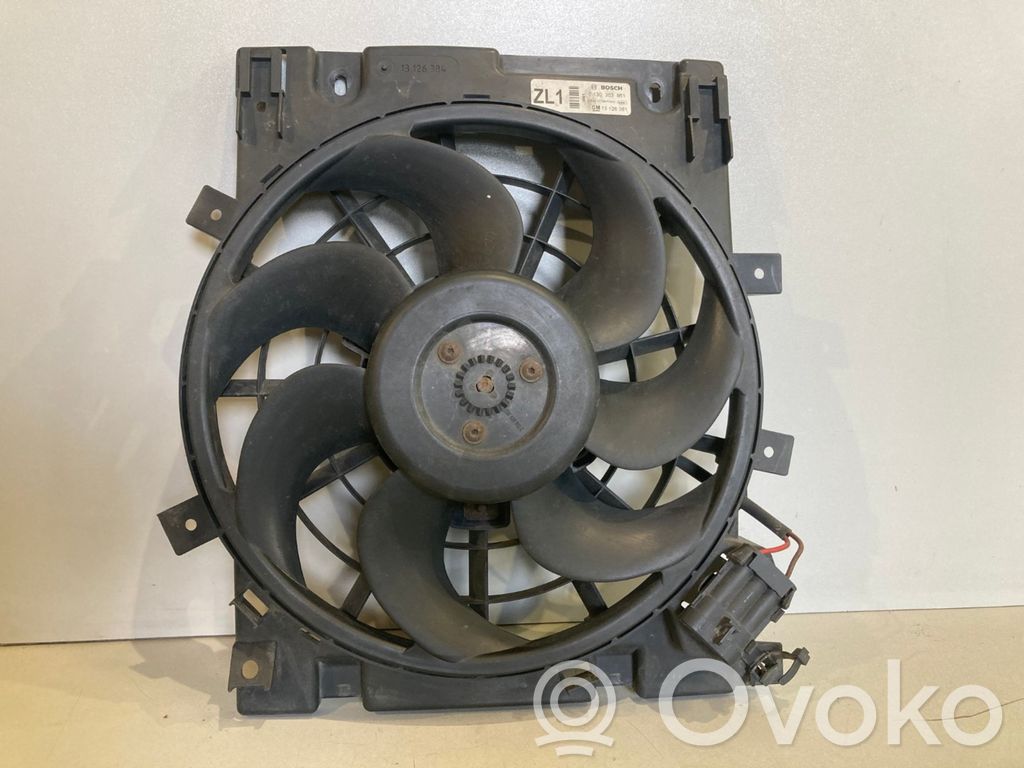 Opel Astra H Wentylator chłodnicy klimatyzacji A/C 