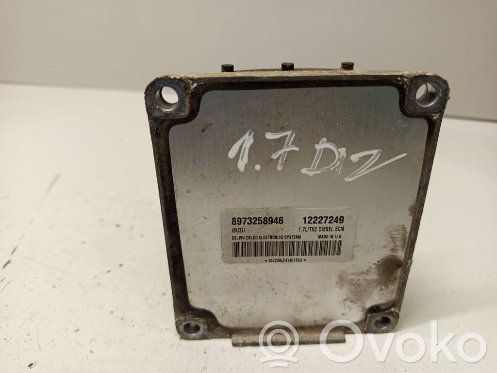 Opel Meriva A Engine control unit/module 