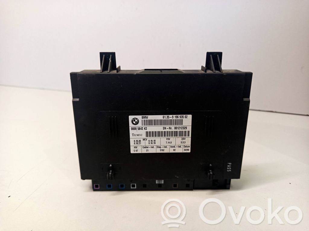 Seat control module   61359196935,9196935