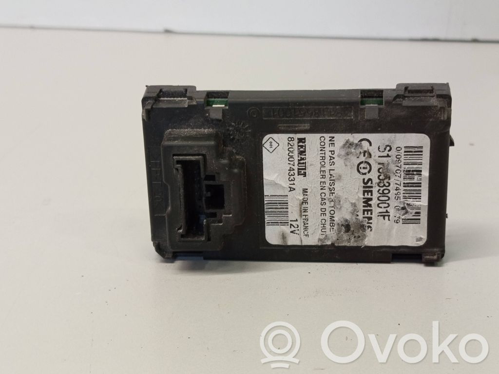 Renault Megane II Ignition key card reader 
