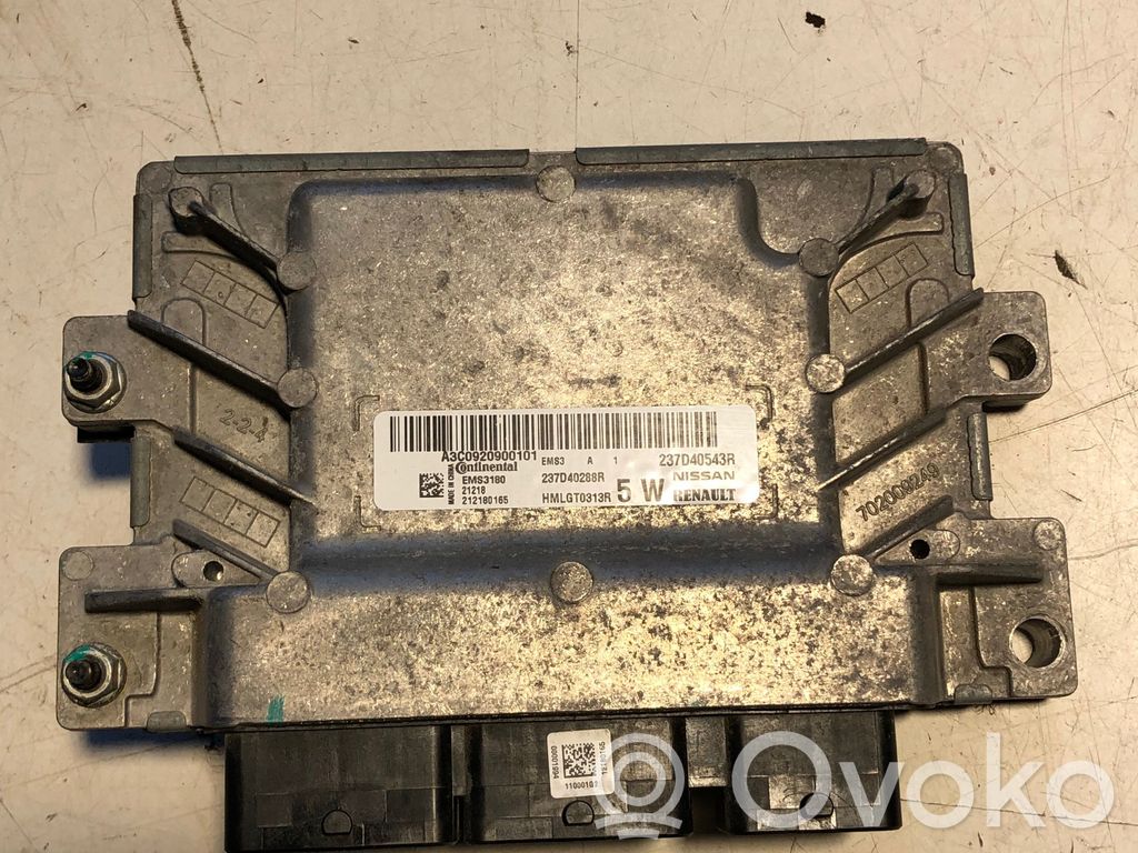 Engine control unit/module   237D40543R,HMLGT0313R,237D40288R