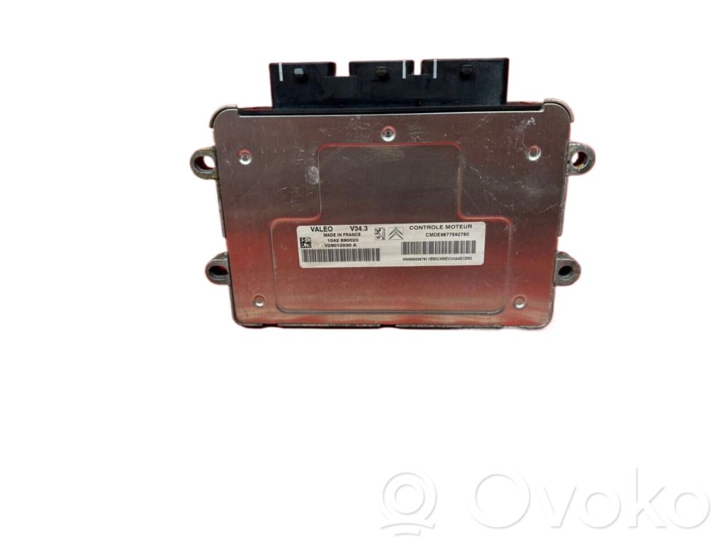Peugeot 206+ Engine control unit/module ECU 