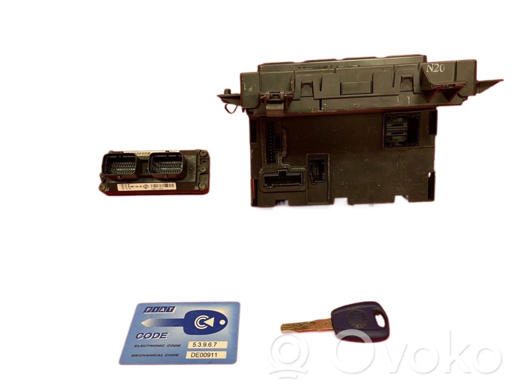 Fiat Panda II Engine ECU kit and lock set 